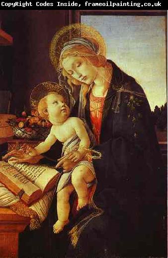 Sandro Botticelli Madonna del Libro